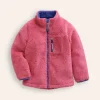 Coats & Jackets-Boden Cosy Windproof Fleece-Rose Pink RosePink