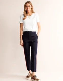 Nightwear & Lougewear | T-Shirts & Tanks-Boden Cotton Puff Sleeve T-Shirt- White