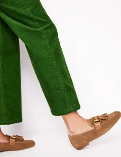 Loafers | Flats-Boden Covered Iris Snaffle Loafers- Tan