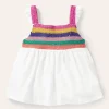 Tops & T-Shirts-Boden Crochet Tank Top- White