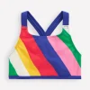 Swimwear & Beachwear-Boden Cross-back Bikini Top-Multi Rainbow Swirl MultiRainbowSwirl