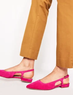 Flats-Boden Cut Out Sling Back Flats-Pink Peacock Kid Suede PinkPeacockKidSuede