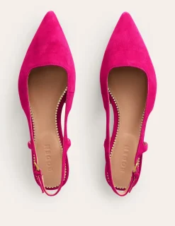Flats-Boden Cut Out Sling Back Flats-Pink Peacock Kid Suede PinkPeacockKidSuede