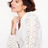 T-Shirts & Tanks | Tops & Blouses-Boden Eden Broderie Blouse- White