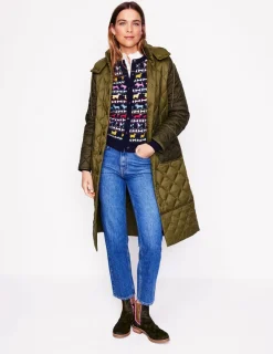 Sweaters & Cardigans-Boden Edie Fair Isle Cardigan-Navy, Dogs Navy,Dogs