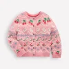Sweaters & Cardigans-Boden Edie Fair Isle Cardigan-Vintage Pink Hearts VintagePinkHearts