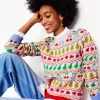 Sweaters & Cardigans-Boden Edie Fair Isle Sweater-Ecru Marl, Fruit EcruMarl,Fruit
