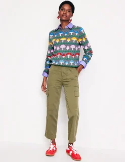 Sweaters & Cardigans-Boden Edie Fair Isle Sweater-Grey Mushroom GreyMushroom