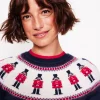Sweaters & Cardigans-Boden Edie Fair Isle Sweater-Navy, Soldiers Navy,Soldiers