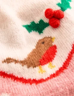 Sweaters & Cardigans-Boden Edie Fair Isle Sweater-Quartz Pink, Robins QuartzPink,Robins
