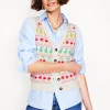 Sweaters & Cardigans-Boden Edie Fair Isle Waistcoat-Ecru Marl, Fruit EcruMarl,Fruit