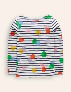 Tops & T-Shirts-Boden Ella Breton-Multi Spot MultiSpot
