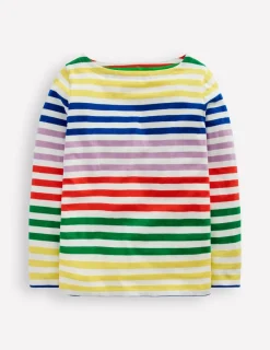 Tops & T-Shirts-Boden Ella Breton-Multi Stripe MultiStripe