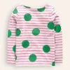 Tops & T-Shirts-Boden Ella Breton-Rich Emerald Foil Spot RichEmeraldFoilSpot