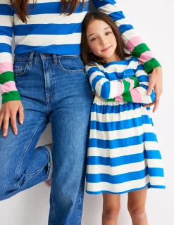 T-Shirts & Tanks | Tops & Blouses-Boden Ella Long Sleeve Breton-Gallery Blue, Emerald Cuff GalleryBlue,EmeraldCuff