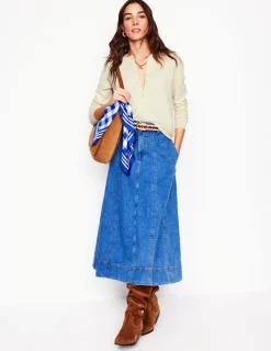 Sweaters & Cardigans-Boden Emilia Cotton Crew Cardigan-Warm Ivory WarmIvory