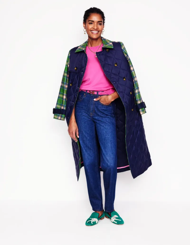 Nightwear & Lougewear | Sweaters & Cardigans-Boden Emilia Cotton Crew T-shirt-Tickled Pink TickledPink
