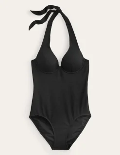 Swimwear-Boden Enhancer Swimsuit- Black