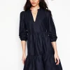 Dresses & Jumpsuits-Boden Esme Linen Short Dress- Navy