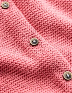 Sweaters & Cardigans-Boden Essential Crew Neck Cardigan-Formica Pink FormicaPink