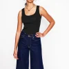 Nightwear & Lougewear | T-Shirts & Tanks-Boden Essential Scoop-Neck Tank- Black