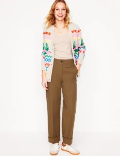 Nightwear & Lougewear | T-Shirts & Tanks-Boden Essential Scoop-Neck Tank- Milkshake