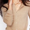 Sweaters & Cardigans-Boden Eva Cashmere Crew Cardigan-Chinchilla Melange ChinchillaMelange