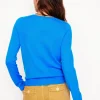 Sweaters & Cardigans-Boden Eva Cashmere Crew Cardigan-Cerulean Blue CeruleanBlue