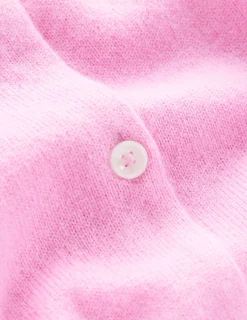 Sweaters & Cardigans-Boden Eva Cashmere Crew Cardigan-Vintage Mauve VintageMauve