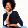 Sweaters & Cardigans-Boden Eva Cashmere Crew Neck Sweater- Navy