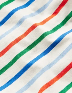 Tops, T-Shirts & Polos-Boden Everyday Breton T-Shirt-Greek Blue/Firecracker Red GreekBlue/FirecrackerRed