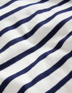 Tops, T-Shirts & Polos-Boden Everyday Breton T-Shirt-Ivory/ College Navy Ivory/CollegeNavy