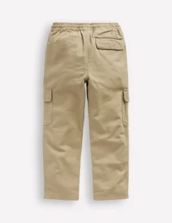 Pants & Jeans-Boden Everyday Cargo Trousers-Stone Grey StoneGrey
