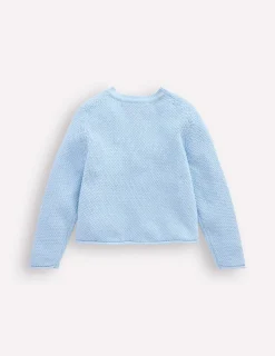 Sweaters & Cardigans-Boden Everyday Cotton Cardigan-Glacier Blue GlacierBlue