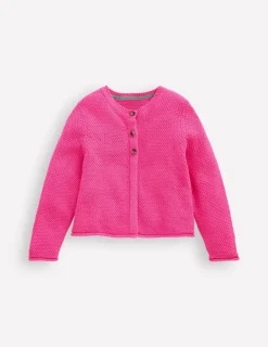 Sweaters & Cardigans-Boden Everyday Cotton Cardigan-Sorbet Pink SorbetPink