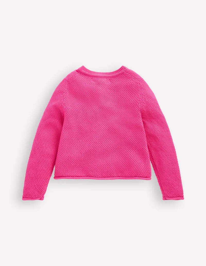 Sweaters & Cardigans-Boden Everyday Cotton Cardigan-Sorbet Pink SorbetPink