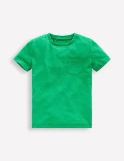 Tops, T-Shirts & Polos-Boden Everyday Short Sleeve T-Shirt-Sapling Green SaplingGreen
