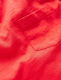 Tops, T-Shirts & Polos-Boden Everyday Short Sleeve T-Shirt-Poppy Red PoppyRed