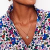 Jewelry-Boden Fine Spinner Pendant Necklace- Gold