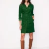 Petite Dresses | Dresses & Jumpsuits-Boden Flora Cord Shirt Dress- Eden