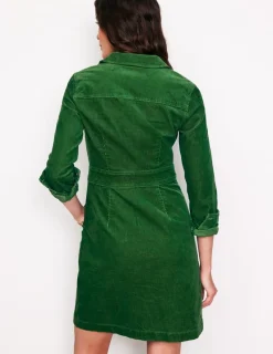 Petite Dresses | Dresses & Jumpsuits-Boden Flora Cord Shirt Dress- Eden