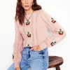 Sweaters & Cardigans-Boden Fluffy Embroidered Sweater-Soft Lavender Pink SoftLavenderPink