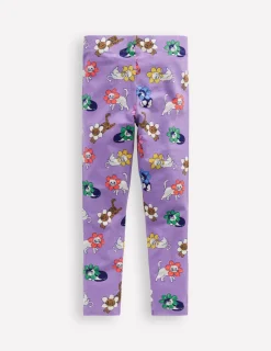 Leggings | Pants & Jeans-Boden Fun Leggings-Aster Purple Small Flower Cat AsterPurpleSmallFlowerCat