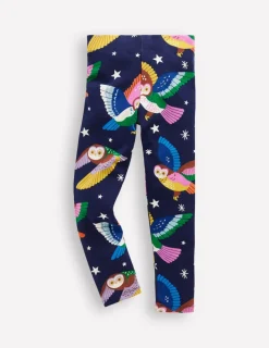 Leggings | Pants & Jeans-Boden Fun Leggings-College Navy Owls CollegeNavyOwls