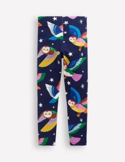 Leggings | Pants & Jeans-Boden Fun Leggings-College Navy Owls CollegeNavyOwls