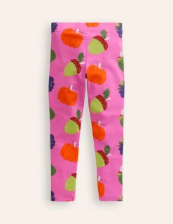 Leggings | Pants & Jeans-Boden Fun Leggings-Cosmos Pink Strawberry Patch CosmosPinkStrawberryPatch