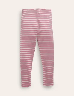 Leggings | Pants & Jeans-Boden Fun Leggings-Formica Pink/Ivory Stripe FormicaPink/IvoryStripe
