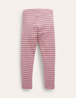 Leggings | Pants & Jeans-Boden Fun Leggings-Formica Pink/Ivory Stripe FormicaPink/IvoryStripe