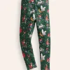 Leggings | Pants & Jeans-Boden Fun Leggings-Ivy Green Festive Woodland IvyGreenFestiveWoodland