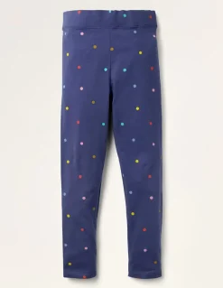 Leggings | Pants & Jeans-Boden Fun Leggings-Starboard Blue Confetti Spot StarboardBlueConfettiSpot